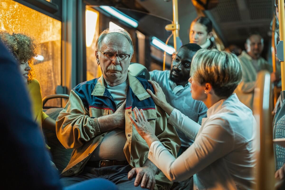Transport malade pendant canicule